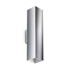 Απλίκα LOOK AP2 SQUARE D60 H300 Χρώμιο Ideal Lux 353944