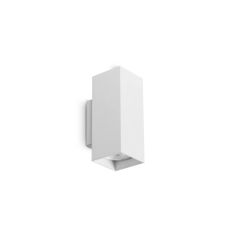Απλίκα LOOK AP2 SQUARE D60 H150 Λευκό Ideal Lux 370194