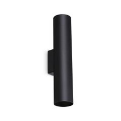 Απλίκα LOOK AP2 ROUND D60 H300 Μαύρο Ideal Lux 370118