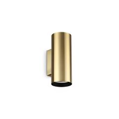 Απλίκα LOOK AP2 ROUND D60 H150 Ορείχαλκος Ideal Lux 369990