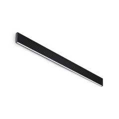 Απλίκα STEEL AP1 D20 MONO-EMISSION WIDE 3000K Μαύρο Ideal Lux 367576