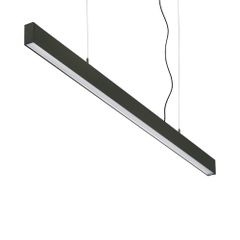 Γραμμικό Σύστημα Φωτισμού OFFICE SP WIDE 3000K Μαύρο Ideal Lux 369112