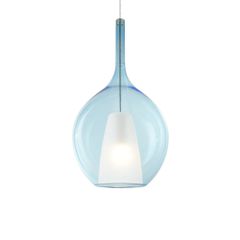Κρεμαστό Φωτιστικό KALIQUE-2 SP1 D28 AZZURRO Ideal Lux 359694