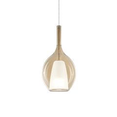Κρεμαστό Φωτιστικό KALIQUE-2 SP1 D18 AMBRA Ideal Lux 360003