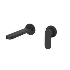 Orabella Aspen Black matt - Μπαταρία νιπτήρος, εντοιχισμού 2 οπών 10436