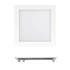 ΧΩΝΕΥΤΟ ΛΕΠΤΟ LED ΟΡΟΦΗΣ 24W CCT Spotlight 6029