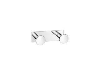Sanco Bath Robe Hook & Door Stop Διπλό Άγκιστρο Χρώμιο 00682-Α03