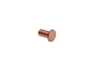 Sanco Bath Robe Hook & Door Stop Μονό Άγγιστρο PVD κόκκινος χαλκός βουρτσιστός 00671-PVD-10BR