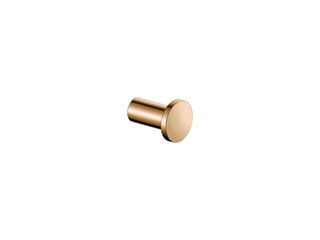 Sanco Bath Robe Hook & Door Stop Μονό Άγγιστρο PVD θερμό μπρονζέ γυαλιστερό 00671-PVD-01PL