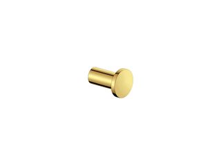 Sanco Bath Robe Hook & Door Stop Μονό Άγγιστρο PVD χρυσό ορείχαλκο γυαλιστερό 00671-PVD-02PL