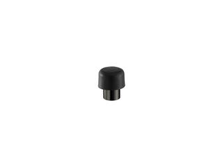 Sanco Bath Robe Hook & Door Stop Επιδαπέδιο Στοπ πόρτας PVD gun metal γυαλιστερό 00252-PVD-05PL