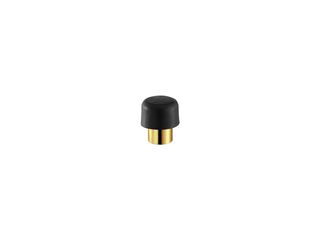 Sanco Bath Robe Hook & Door Stop Επιδαπέδιο Στοπ πόρτας PVD χρυσό ορείχαλκο γυαλιστερό 00252-PVD-02PL