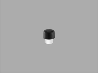 Sanco Bath Robe Hook & Door Stop Επιδαπέδιο Στοπ πόρτας Λευκό ματ 00252-Μ101