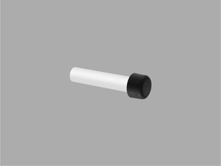 Sanco Bath Robe Hook & Door Stop Επιτοίχιο Στοπ πόρτας Λευκό ματ 00251-Μ101