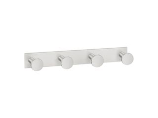 Sanco Bath Robe Hook & Door Stop Τετραπλό άγκιστρο PVD νίκελ ατσάλι 00684-PVD-11BR