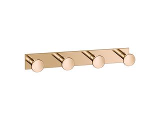 Sanco Bath Robe Hook & Door Stop Τετραπλό άγκιστρο PVD θερμό μπρονζέ γυαλιστερό 00684-PVD-01PL
