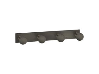 Sanco Bath Robe Hook & Door Stop Τετραπλό άγκιστρο Σκούρο μπρονζέ ματ 00684-DM25