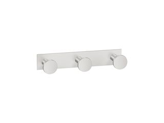 Sanco Bath Robe Hook & Door Stop Τριπλό Άγκιστρο PVD νίκελ ατσάλι 00683-PVD-11BR