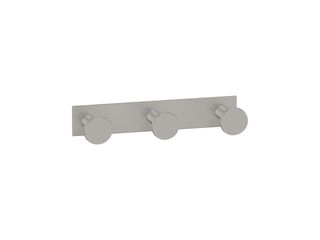 Sanco Bath Robe Hook & Door Stop Τριπλό Άγκιστρο Γκρι τσιμέντου ματ 00683-M104