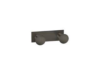 Sanco Bath Robe Hook & Door Stop Διπλό Άγκιστρο Σκούρο μπρονζέ ματ 00682-DM25
