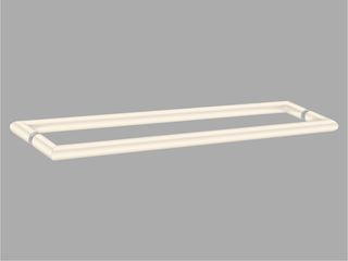 Sanco Glass Door Accessories Διπλή Λαβή / Πετσετοθήκη Μπεζ ματ SET-GL0715-Μ102