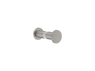 Sanco Glass Door Accessories Διπλό Πόμολο / Άγκιστρο Γκρι τσιμέντου ματ SET-GL0670-M104