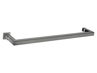 Sanco Glass Door Accessories Λαβή / Πετσετοθήκη PVD gun metal βουρτσιστό GL0723-PVD-05BR