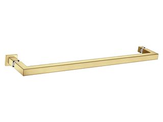 Sanco Glass Door Accessories Λαβή / Πετσετοθήκη PVD χρυσό ορείχαλκο βουρτσιστό GL0723-PVD-02BR