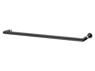 Sanco Glass Door Accessories Λαβή / πετσετοθήκη PVD gun metal γυαλιστερό GL0715-PVD-05PL