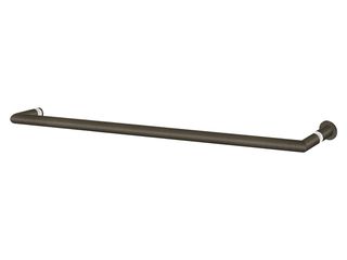 Sanco Glass Door Accessories Λαβή / πετσετοθήκη Σκούρο μπρονζέ ματ GL0715-DM25
