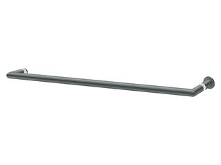 Sanco Glass Door Accessories Λαβή / πετσετοθήκη Ανθρακί ανάγλυφο GL0715-Μ118