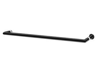 Sanco Glass Door Accessories Λαβή / πετσετοθήκη Μαύρο ματ GL0715-Μ116