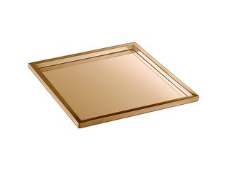 Sanco Hotel Amenities Coffee Tray PVD θερμό μπρονζέ γυαλιστερό 00137-PVD-01PL
