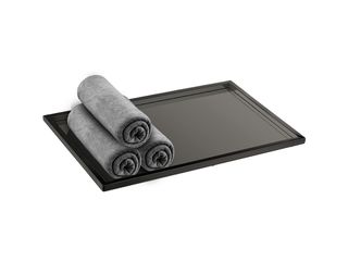 Sanco Hotel Amenities Guest Towel Tray PVD gun metal γυαλιστερό 00136-PVD-05PL