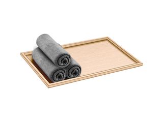 Sanco Hotel Amenities Guest Towel Tray PVD θερμό μπρονζέ βουρτσιστό 00136-PVD-01BR