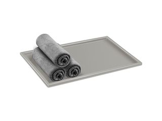 Sanco Hotel Amenities Guest Towel Tray Γκρι τσιμέντου ματ 00136-M104