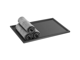 Sanco Hotel Amenities Guest Towel Tray Σκούρο γραφίτη 00136-122