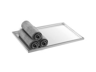 Sanco Hotel Amenities Guest Towel Tray Χρώμιο 00136-Α03