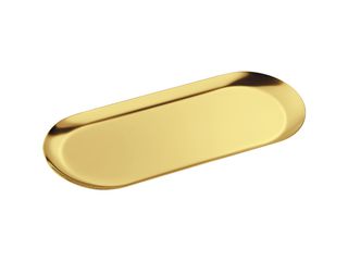 Sanco Hotel Amenities Amenities Tray (AISI 304) PVD χρυσό ορείχαλκο γυαλιστερό 00123-PVD-02PL