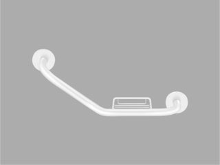 Sanco Grab-bars Λαβή Τύπου V Με Σαπ/κη Λευκό ματ 00401-Μ101