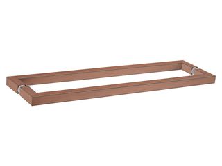 Sanco Glass Door Accessories Διπλή Λαβή / Πετσετοθήκη Χάλκινο ματ SET-GL0723-Μ26