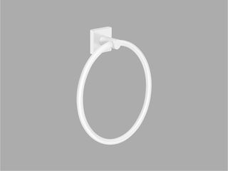 Sanco Iconic Towel Ring Λευκό ματ 26709-Μ101