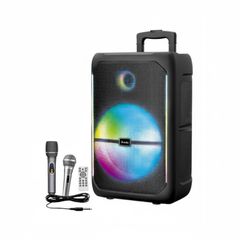 Φορητό ηχείο subwoofer με 2 μικρόφωνα Karaoke - 12" - BTS-1808 - 818008