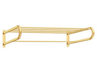 Sanco Towel racks Ραφιέρα Πετσετών PVD χρυσό ορείχαλκο βουρτσιστό 00903-PVD-02BR
