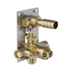 Horus Zéphyr Classic Collection - Concealed Thermostatic Mixing Valve with 1 Control / Diverter, 2 Outlets - Private: Technical Basic Raw Materials 93.593-BT