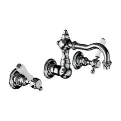 Horus Julia Victoria Julia Victoria Classic Collection - Concealed 3 Hole Basin Set with Waste, No Plug - Polished Nickel 19.262-NB
