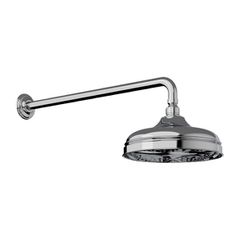 Horus Ascott Classic Collection - Anti-scale Nozzles Shower Head Diam. 220 Mm with Arm - Matt Nickel 00.506-NM