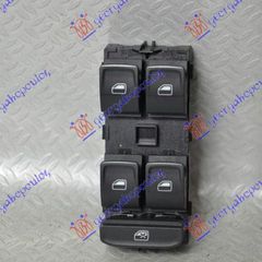 ΔΙΑΚΟΠΤΗΣ ΠΑΡΑΘΥΡΟΥ ΕΜΠΡΟΣ (Τετραπλός) (8pin) ΑΡ — SKODA OCTAVIA 6 2017-2020