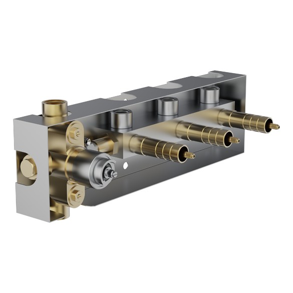 Horus Ascott Classic Collection - Concealed Thermostatic Mixing with Insert Box - Private: Technical Basic Raw Materials 92.583-BT
