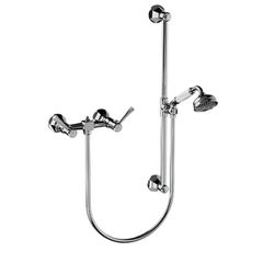 Horus Ascott Classic Collection - Complete Wall Shower Mixer - Polished Nickel 65.516-NB